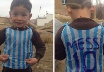 Месси іздеген бүлдіршін Ауғанстаннан табылды (ФОТО)