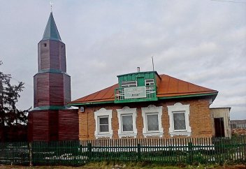 В Сибири у мечети появился минарет