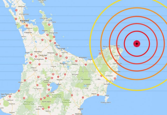 Жаңа Зеландияда жер сілкінді (ВИДЕО)