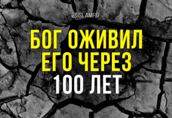 Бог оживил его через 100 лет