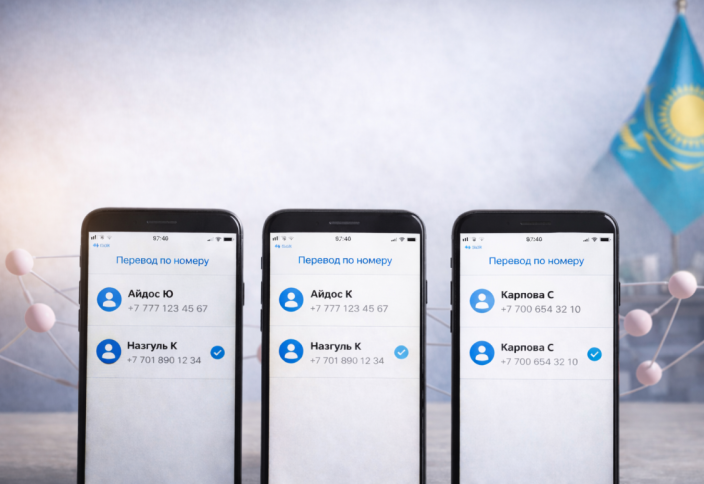 К системе переводов по номеру телефона в Казахстане подключились еще три банка
