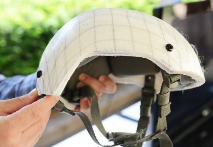 Новый шлем армии США: 1,4 кг, сделан из полиэтилена