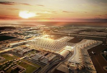 Третий аэропорт Стамбула будет обслуживать 200 млн человек