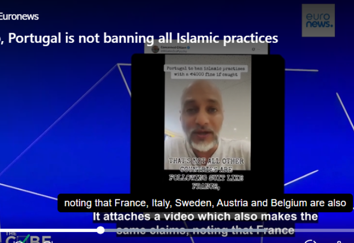 Нет, Португалия не запрещает все исламские практики