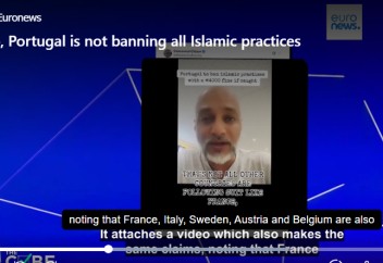 Нет, Португалия не запрещает все исламские практики