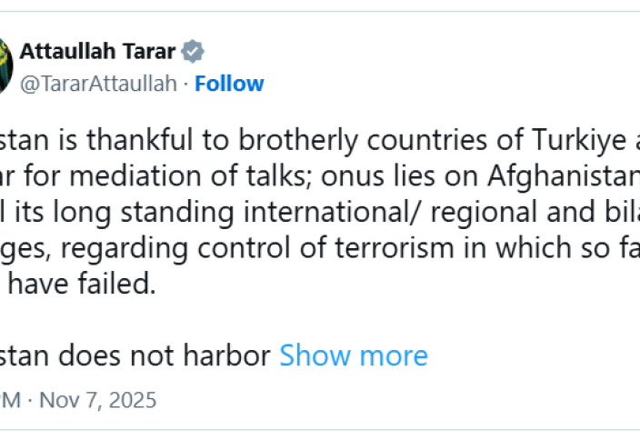 Мирные переговоры между Пакистаном и Афганистаном завершились без разрешения