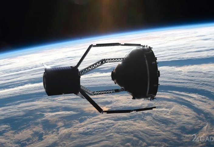 Европейская космическая «Клешня» очистит орбиту от «мертвых» спутников (видео)