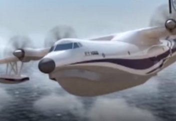 Әлемдегі ең алып ұшақ сынақтан сәтті өтті (видео)