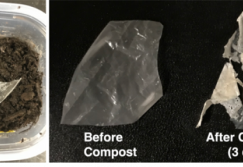 Суда іріп, ыдырап жоғалатын пластиктер