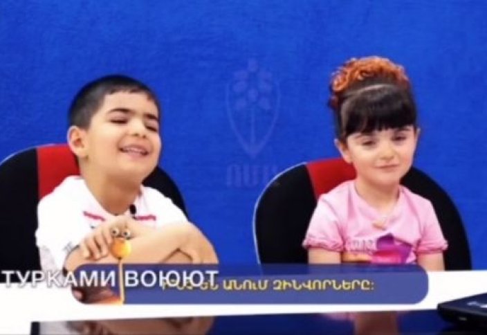 Армянские дети воспитываются в духе ненависти к азербайджанцам – ВИДЕО из учебного заведения