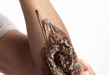 Тәттіні шектен тыс көп жеудің қаупі туралы әлеуметтік жарнама (фото)