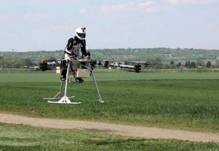 Ұшатын мотоцикл құрастырылды (видео)