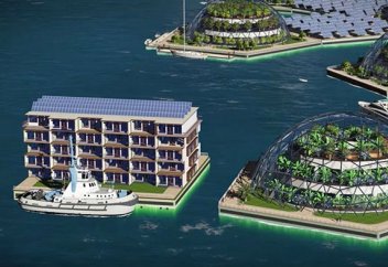 Тынық мұхитында жүзіп жүретін қала салынады (видео)