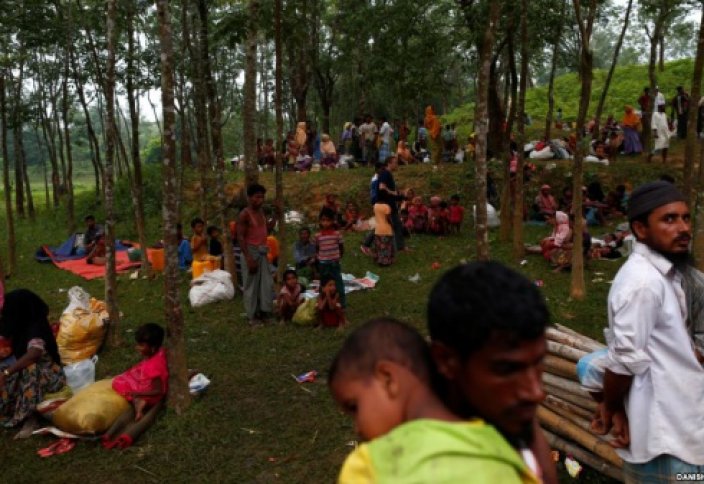 Түріктер рохиньялық мұсылман босқындарға лагер ашып береді