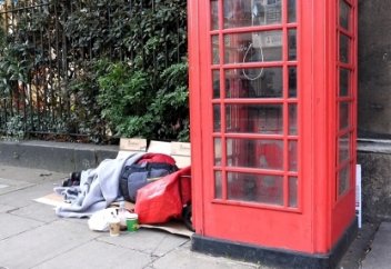 Бомжи. Другой Лондон.