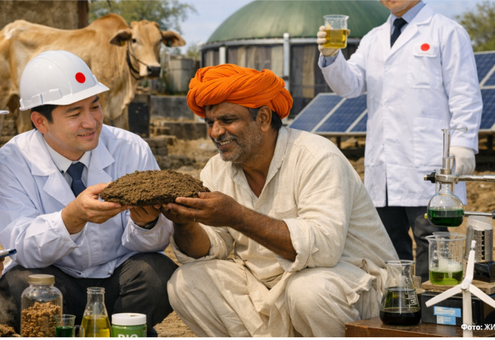 Жапония Үндістандағы сиыр тезегін таптырмас шикізатқа балап отыр