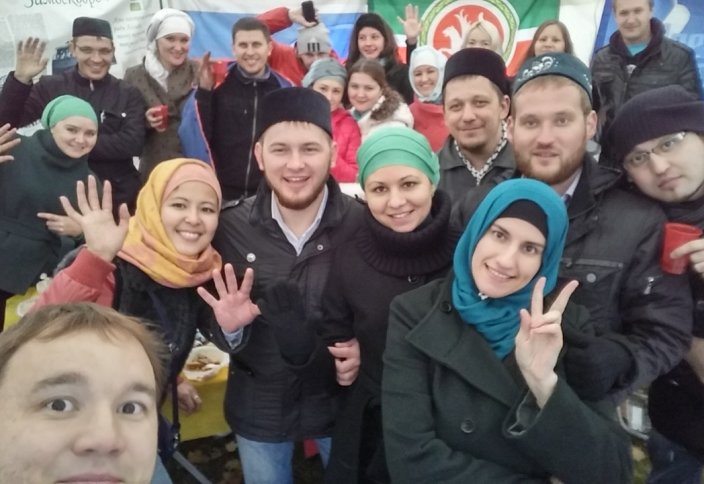Мусульманская молодежь Москвы организовала «Курбан-party»