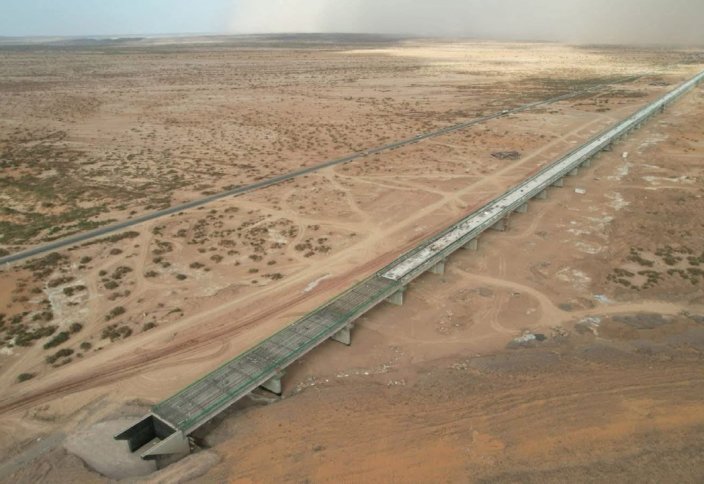 Алжирде Африкадағы ең ұзын теміржол көпірі аяқталып қалды