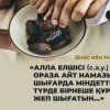 «Алла елшісі (с.а.у.) Ораза айт намазына шығарда міндетті түрде бірнеше құрма жеп шығатын...» (Хадис тағылымы).