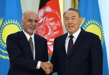 Елбасы Ауғанстан Ислам Республикасының Президенті Мохаммад Ғанимен кездесті (ФОТО)