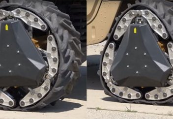 Үш бұрышты трансформер доңғалақ жасалды (видео)