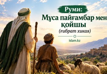 Руми. Мұса пайғамбар мен қойшы (ғибрат хикая)