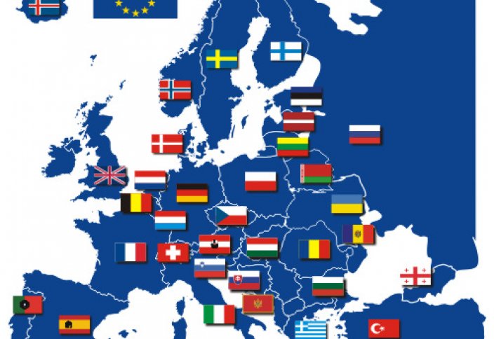 Иммиграция в Европу: карта процентных долей и стран происхождения иммигрантов