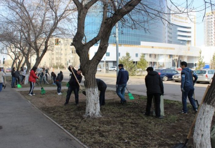 23 апреля в Астане состоится ОБЩЕГОРОДСКОЙ СУББОТНИК