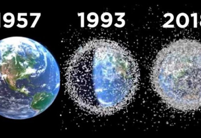 В космос выбросили 2,9 тонн мусора. Это рекорд