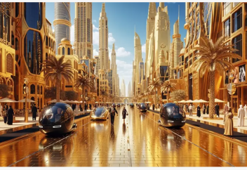 В Дубае появится первая в мире улица из золота