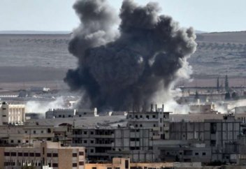 Балалар ауруханасына әуеден шабуыл жасалды (видео)