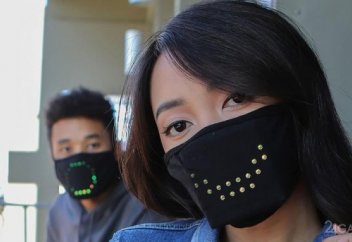 Защитная маска JabberMask способна передавать эмоции (фото + видео). Разработана формула смерти от коронавирусa