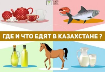 Где и что едят в Казахстане? Продуктовая инфографика