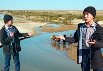 Ақтөбе облысында 7-сынып оқушысы Ойыл өзенінің болашағына қатысты ұсынысын айтты