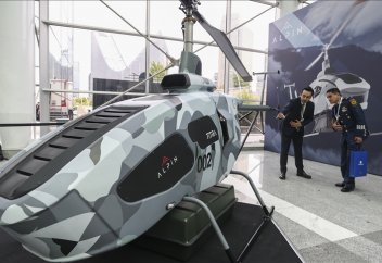 Түріктердің ұшқышсыз ұшатын тікұшағы қанаты, реактивті зымырандармен жабдықталады (видео)