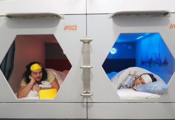 В Лондоне появился отель с «капсульным» номером за 35 долларов (ВИДЕО)