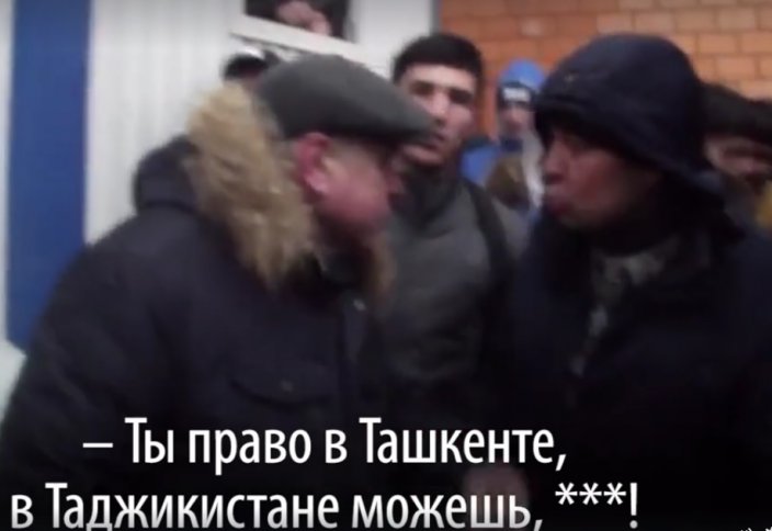 Мәскеуде ашынған өзбектер ереуілге шықты (видео)