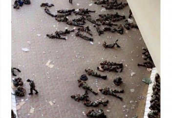 Десятки тел устилают пол в Запретной мечети в Мекке (ФОТО)