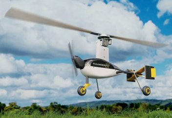 ThunderFly TF-G1 ұшқышсыз гироплан дауылды ауа райында да ұша алады (видео)