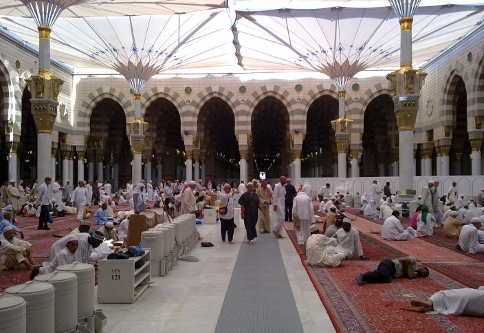 Рамазан айының алғашқы он күнінде Мединедегі Пайғамбар мешітіне 10 млн-ға жуық адам келген