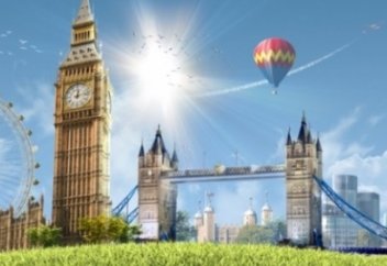 Яркое лето Лондона.