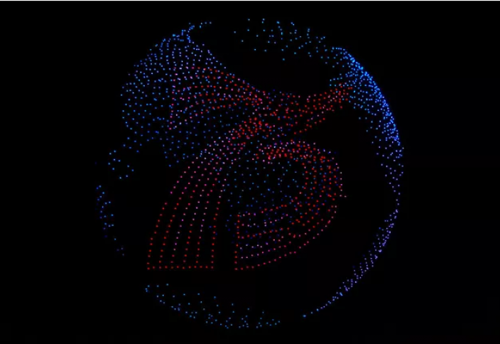 Рекордное шоу дронов провели в Санкт-Петербурге (видео). К 2026 году будут летать более миллиона дронов-доставщиков