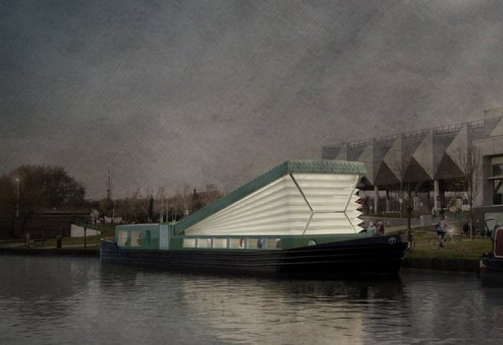 В Лондоне построят плавающую церковь с залом для йоги (фото)