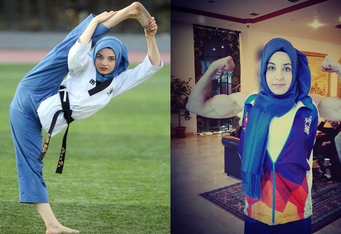 Спортивный «хиджаб» или мордобой «по-скромному» (ВИДЕО)