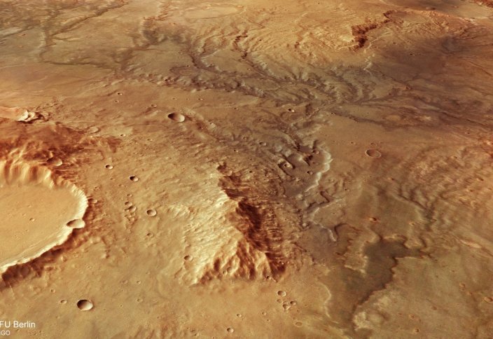 На Марсе нашли следы древних потоков воды