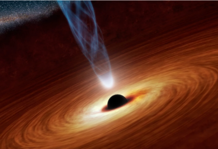 Астрофизики обнаружили невозможное: свет сбежал от чёрной дыры