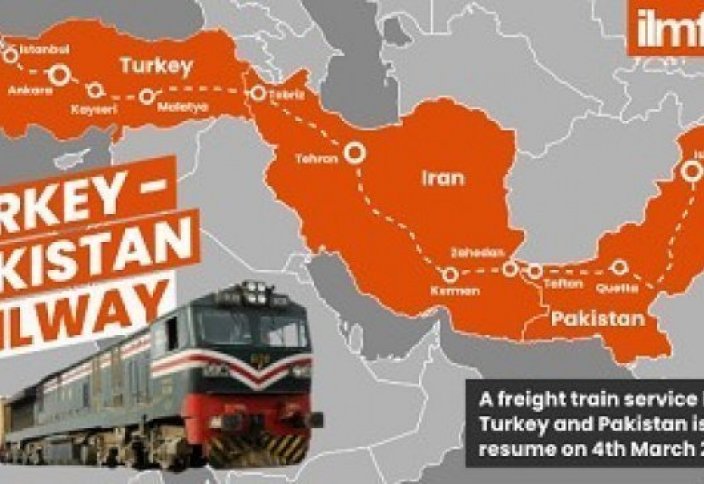 Турцию, Иран и Пакистан связала железная дорога