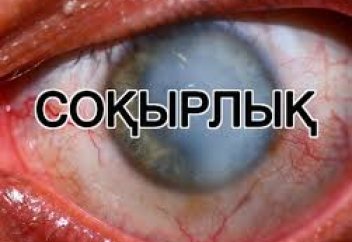 Қазақстанда қанша адам соқырлық дертімен тіркелген