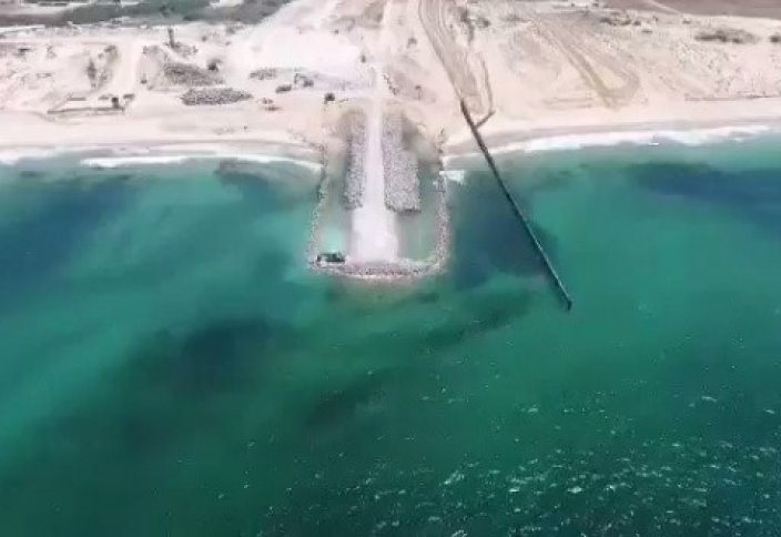 Израиль возводит подводную стену на границе с сектором Газа