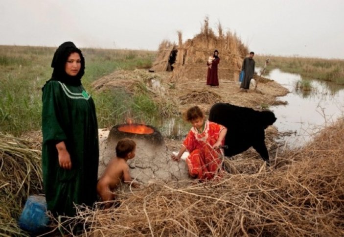 Болотные арабы Ирака и их исчезающая культура (фото+видео)